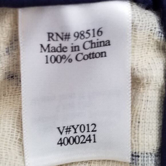 Coldwater Creek Womens Size 10 Textured Cotton Unlined Jacket 3/4 Sleeve Floral - Picture 6 of 7